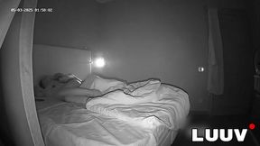 LUUV. Evening sex and cum in her mouth on home camera