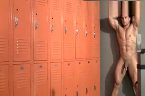 Marcel Hans Rodriguez pumps, flexes and jerks off