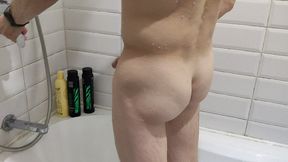 nurse coming to her patient without panties, flashing her hairy pussy before making prostate massage. and masturbating his big dick until he cum and playing with his sperm 4k
