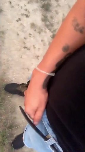 Twink Piss From the Bridge Into the River