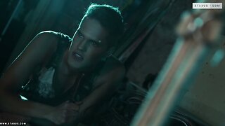 Stiff With Fear: A Scared Young Man in an Unfamiliar Scene