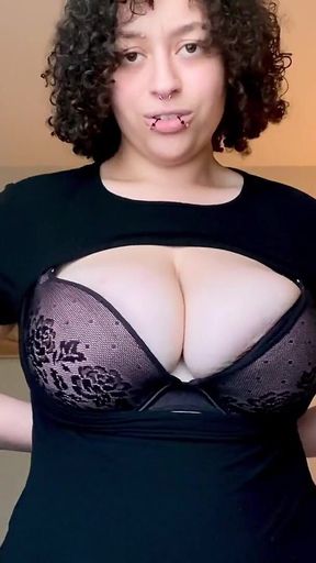 Brainless for Big Tits Jerk off Instructions - Femdom Humiliation