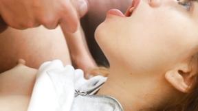 ”Beauty Her Mouth Ravaged with Dick”