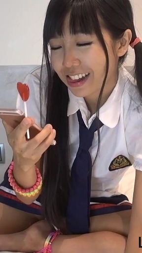 Jap College Girl Loves to Fuck Big Cock