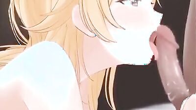 Watch Meguru get her anime pussy pounded in lovemaking animation