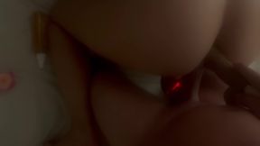 Double penetration in after a warm massage