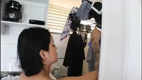 Horny Stepmom Likes to Have Her Underwear Smelled - Spanish Porn