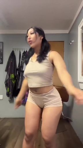 Female Onlyfans Model in Studio