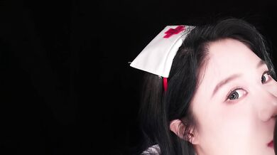 Japanese Exclusive Verified Amateur Solo Female HD Porn Big Tits Asian Fetish Zombie Nurse Eats Brain While Licking Ears ASMR Roleplay