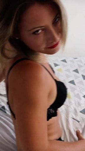 Me? I Take My Pleasure! You Jerk off on Your Knees in Front of Me - Mistress Julia