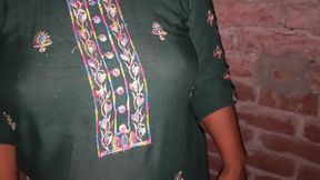 Step hot aunty alone at home