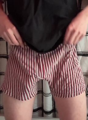 Huge Cock in Panties