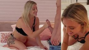 Petite beurette coquine subit les assauts de boyfriend frère′s mec