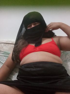 I wear the hijab and masturbate wearing underwear