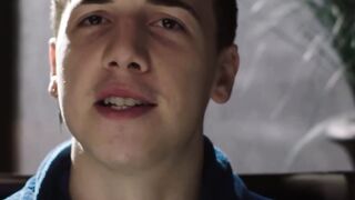 Mountain lumberjack daddy Ty Roderick plows cute twink Troye Jacobs ass