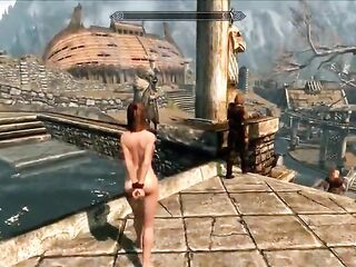 Perils of escaped Skyrim slavegirl 08