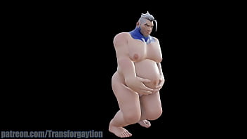 Buff Man Gets Rapidly Pregnant Over and Over