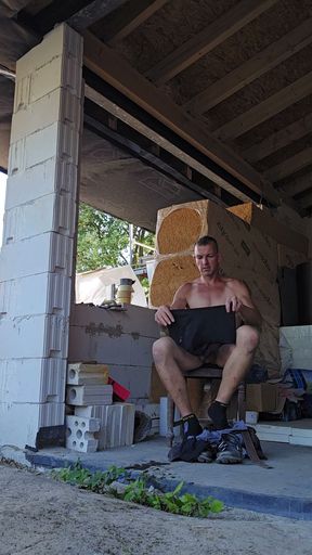 Horny on the construction site   Clip 2