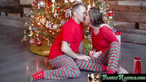 Teen Niki Snow gets a big cock creampie after sloppy mouth-job and doggystyle