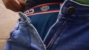 Calmed himself down with a fist