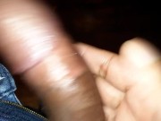 CUMMING Big Black Cock