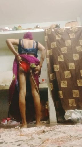 Urvashi Rani saree phnke masti krte krte apne devar ke sath