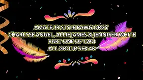 Allie and Jennifer go wild with Scott