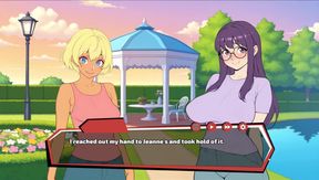 Futanari Have a Heart Too! Futa Hentai Game Ep.6 Gallery Show with All Sex Scenes Including the Desk Creampie!