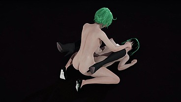One punch man futanari