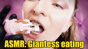 ASMR: Giantess eating (4K)