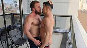 muscle hunk rico marlon gets my cum on his face