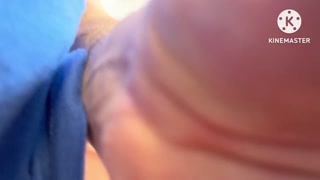 Short video - Depilation and creampie