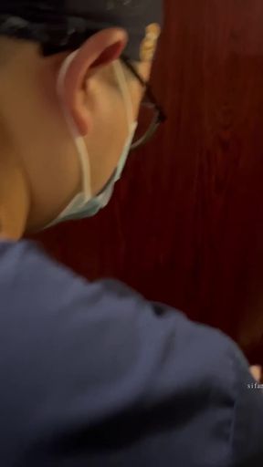 Chinese hotel masseuse shows off her skills in an erotic setting