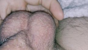 first thing in the morning before work I had to empty my balls with a beautiful creamy cumshot