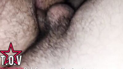 Amateur bear gets his hairy ass nailed in this close-up video