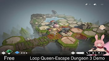 Loop Queen escapes dungeon in sexy RPG
