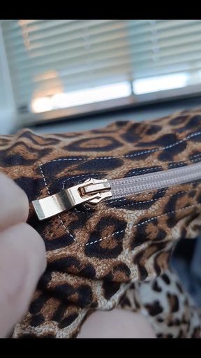 How Amazing Is the Detail on My Leopard Print Boots