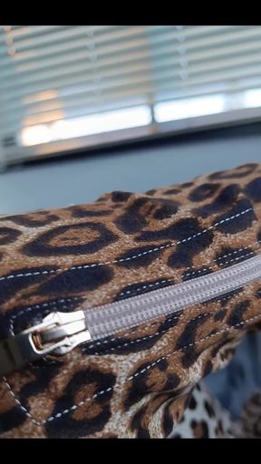 How Amazing Is the Detail on My Leopard Print Boots