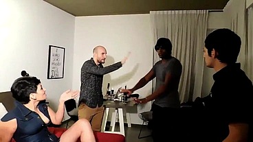 THE WHORE IS FOUND IN THE DEPARTMENT AND GIVES HER A LESSON TO EDUCATE HER 9