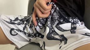 MY STEPSISTER LEFT AND HER BIG ASS LATIN BEST FRIEND, GAVE ME A BLOWJOB! - PORN IN SPANISH