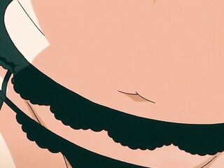 The Café Owner Likes Getting Banged in the Butt and Having Her Breasty Allies Join In a Foursome