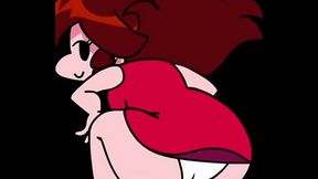 Friday Night Funkin'_ Girlfriend Twerk By Minus8