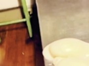 Black stepbro fucks rubber pussy