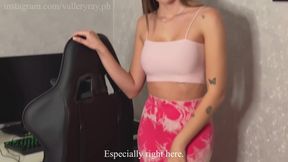 Russian Babe Vallery Ray Can't Resist POV Big Cock Creampie After Intense Workout