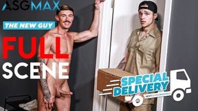 Jayden Marcos In Inked Up Delivery Hunk Delivers His Load To Horny Client - Full