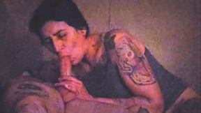 Autumn sunshine sucking big dick