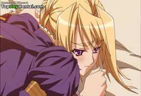 Hentai beautiful busty girl gets creampie