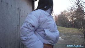 Hard Fast Fucking in a Basement with a Sexy Brunette