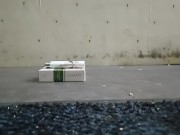 Cigarette Box (full) & Lighter Crush & Trample, male crusher, size 11 boots 89kg 👣👣