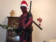Deadpool Humps & Whacks Off X-mas Tree & Other Decorations